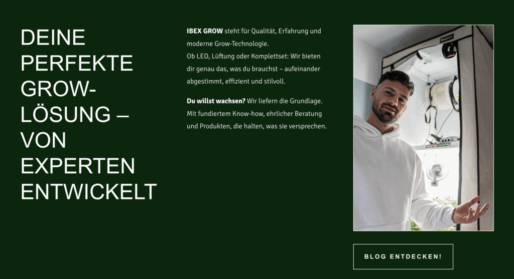 Ibex Grow – Premium Online Growshop für Grower:innen