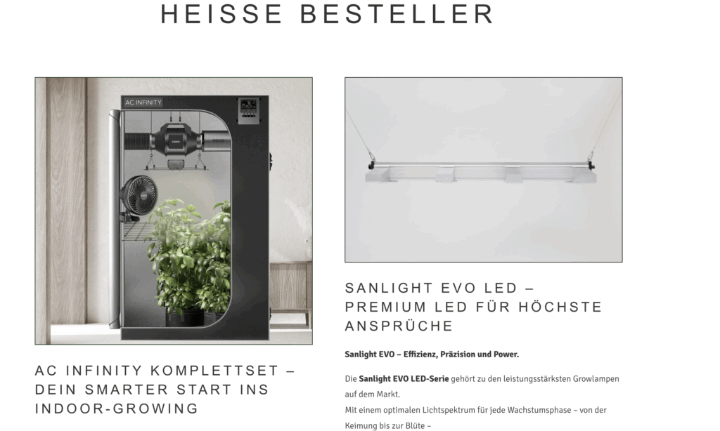 Ibex Grow – Premium Online Growshop für Grower:innen