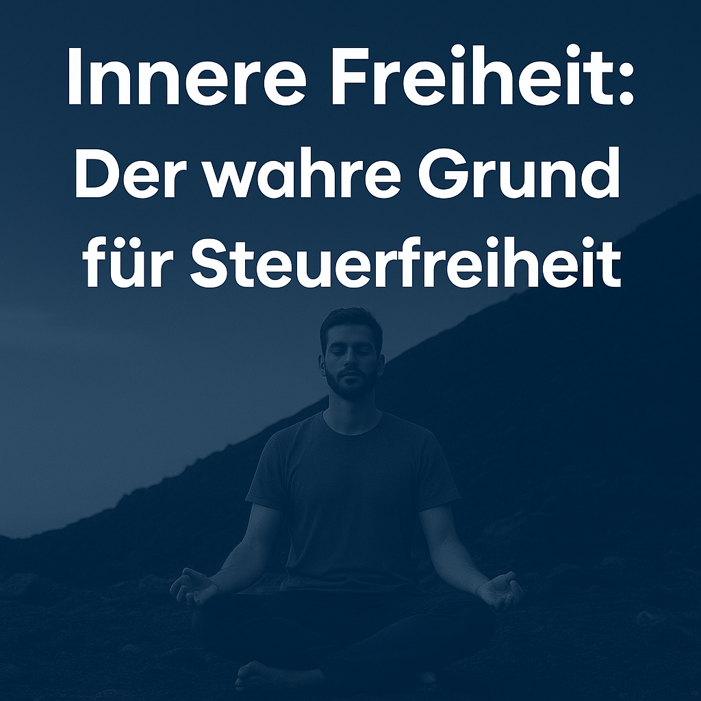 Steuerfreiheit durch innere Arbeit