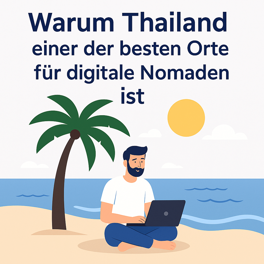 🌴 Warum Thailand einer der besten Orte für digitale Nomaden ist (und wie eine LLC gründen dich dabei unterstützt)