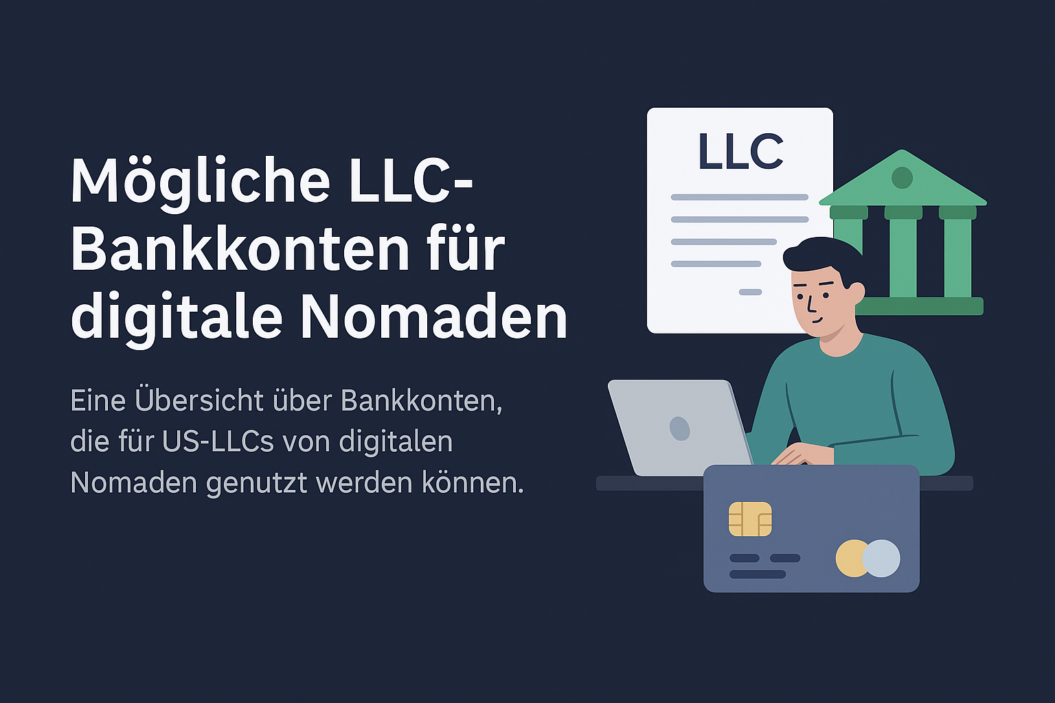 LLC Bankkonto für digitale Nomaden - Mögliche Bankkonten