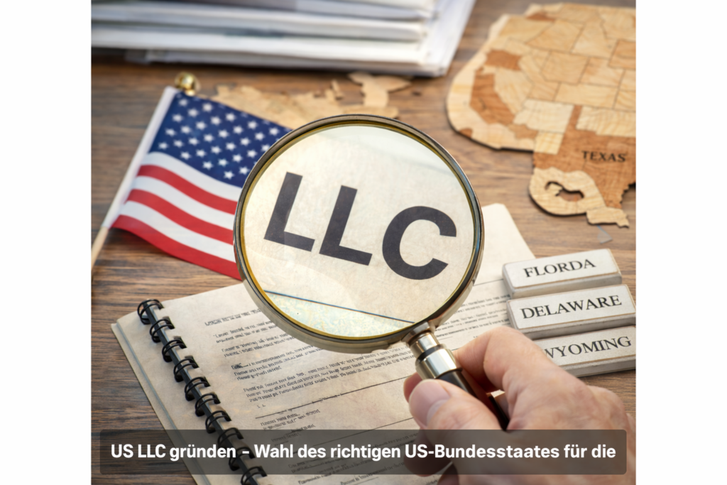 US LLC gründen – Wahl des richtigen US-Bundesstaates für die LLC-Gründung
