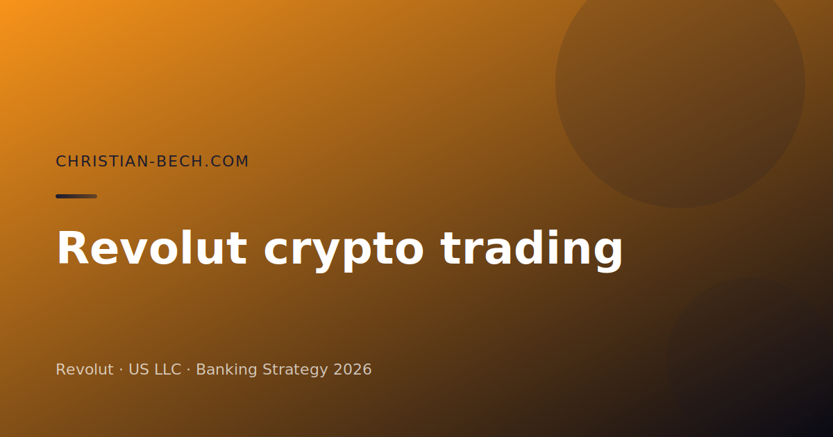 Revolut Crypto Trading