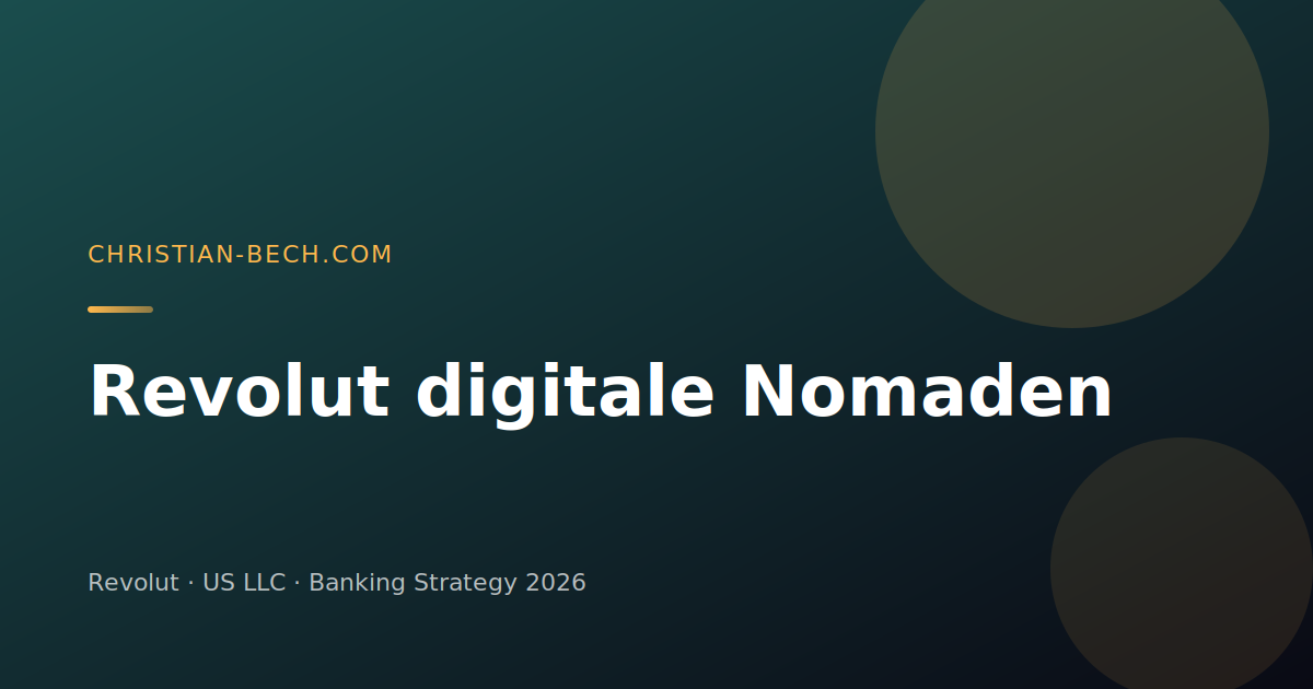 Revolut digitale Nomaden