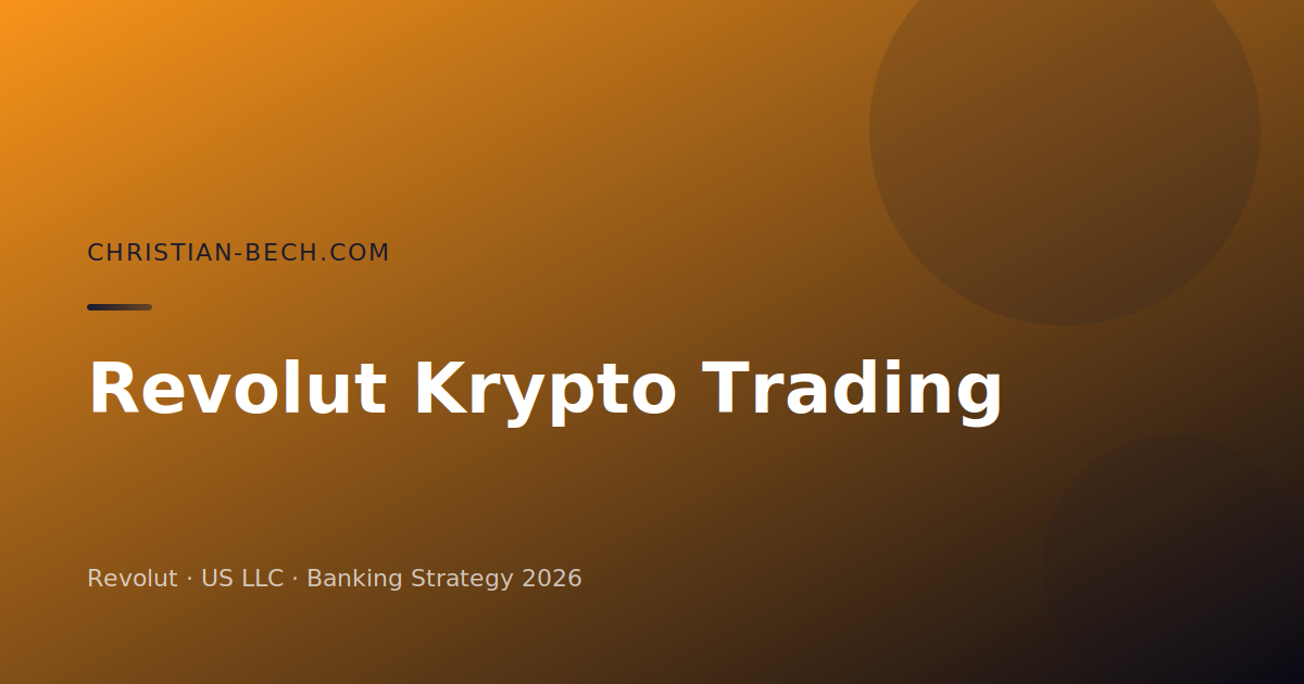 Revolut Krypto Trading