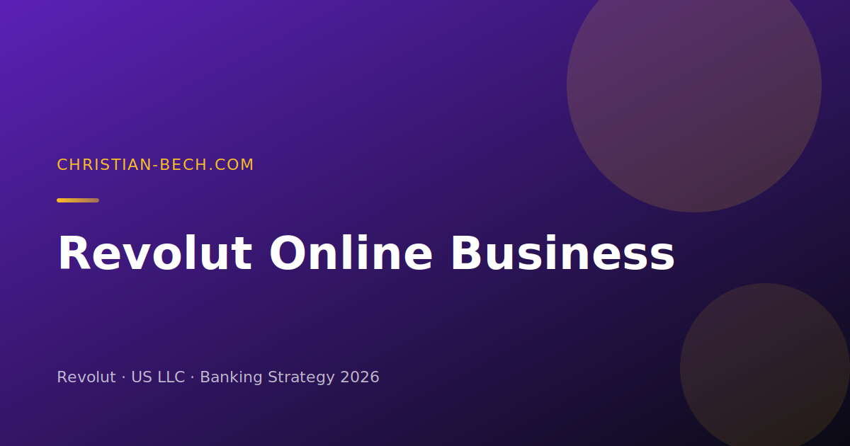 Revolut Online-Business