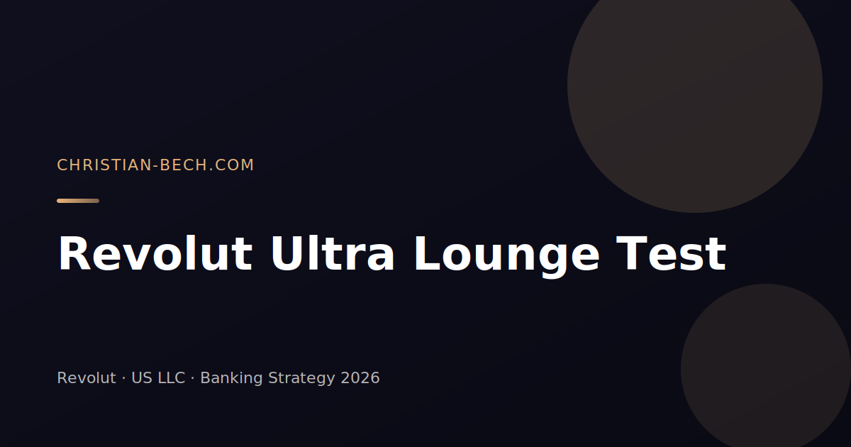 Revolut Ultra Test